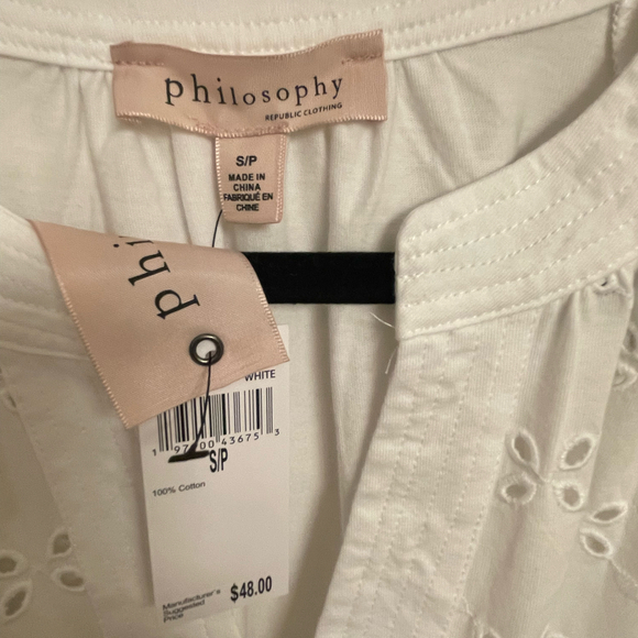 Women’s Philosophy Top Size S - Picture 2 of 4
